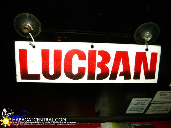 To Lucban!