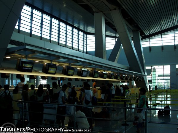 Check In Counters of NAIA Terminal 3